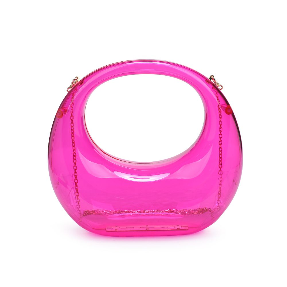 Sol and Selene Bess Evening Bag 840611116963 View 7 | Neon Pink