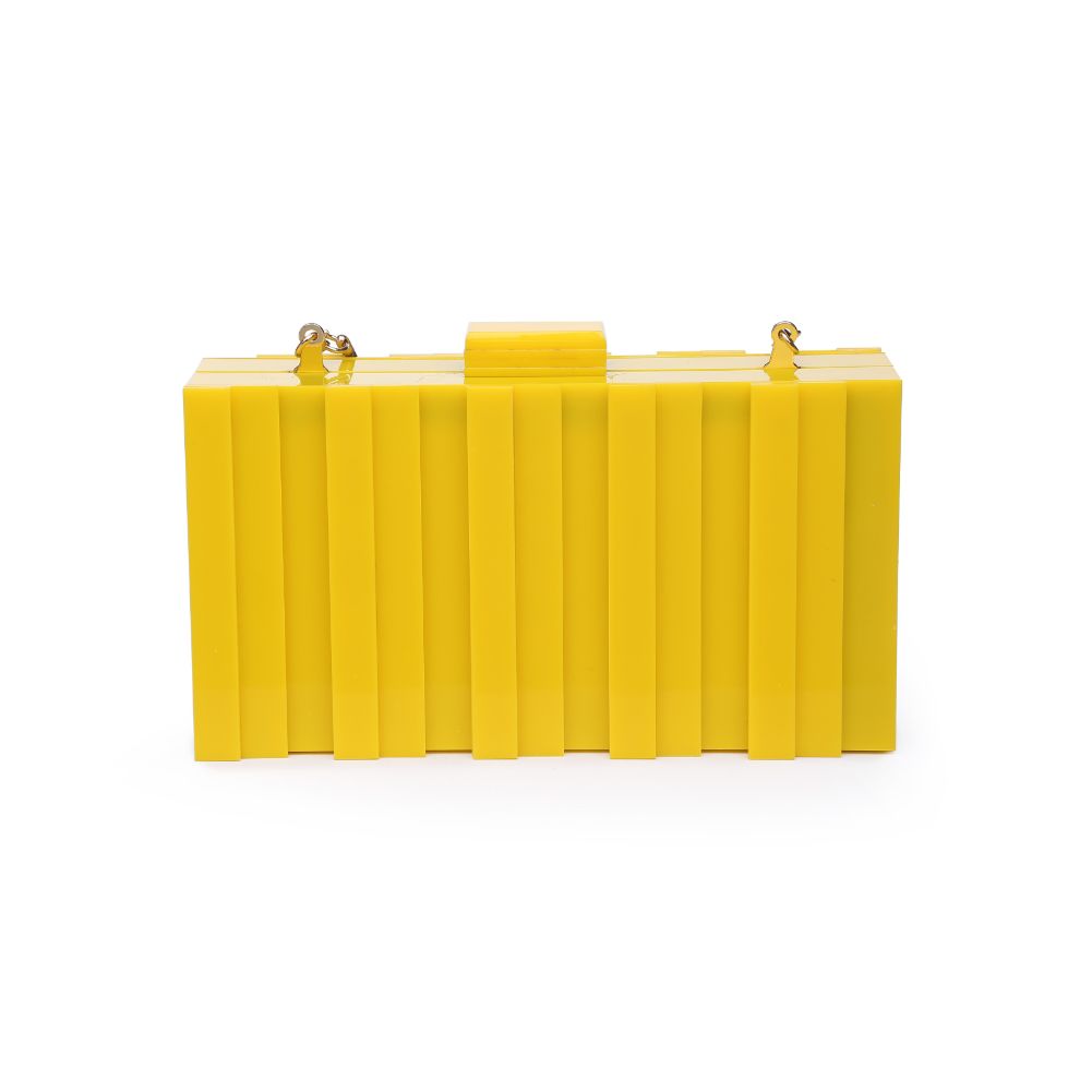 Urban Expressions Leo Women : Clutches : Evening Bag 840611167804 | Yellow