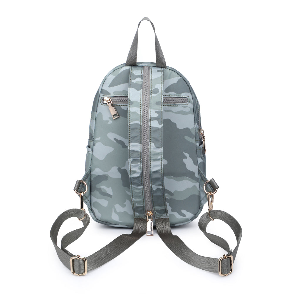 Urban Expressions Crossbody Sling Backpack - Women's Bags in Grey