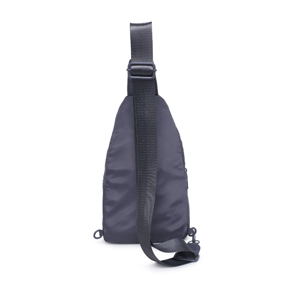 Urban Expressions Walker - Nylon Sling Backpack 840611114389 View 7 | Slate