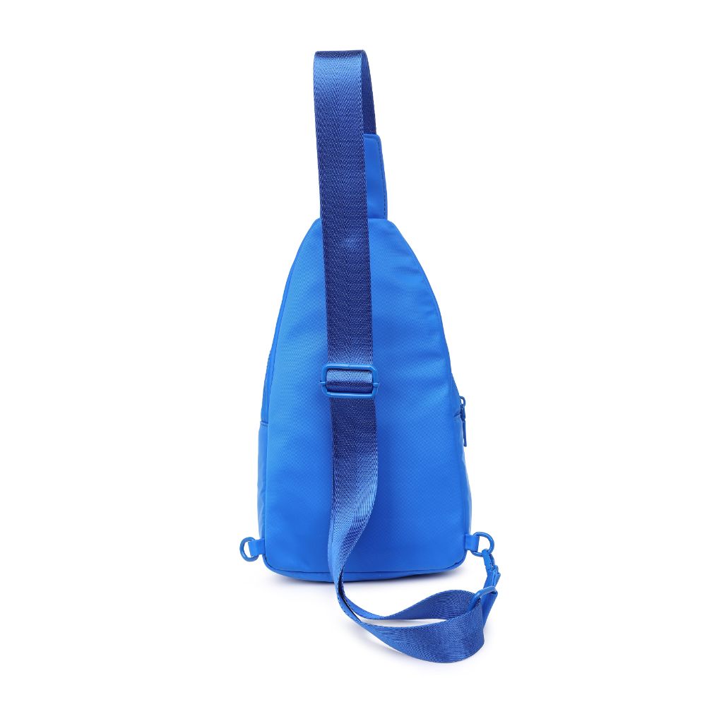 Urban Expressions Walker - Nylon Sling Backpack 840611110954 View 7 | Blue